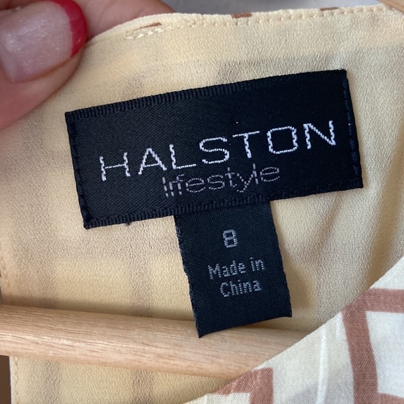 Haltson Lifestyle Silk Grid Blouse - Picture 3 of 8